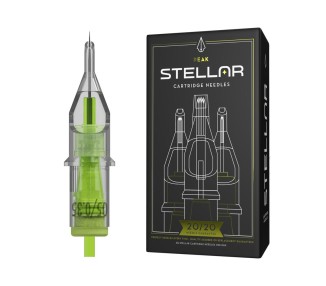 01 RL (Round Liner) - Cartucce Stellar 2.0 - Aghi Tattoo - 20pz stellar