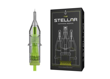 01 RL (Round Liner) - Cartucce Stellar 2.0 - Aghi Tattoo - 20pz stellar