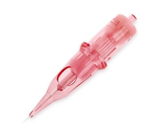 01 RL-CP (Round Liner - Tip Tagliato - Supporto in Plastica ) - Cartucce Kwadron OPTIMA - Aghi PMU - 20pz kwadron