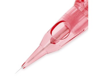 01 RL-CP (Round Liner - Tip Tagliato - Supporto in Plastica ) - Cartucce Kwadron OPTIMA - Aghi PMU - 20pz kwadron