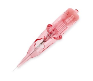 01 RL-FS (Round Liner - Tip Piatto - Attacco Saldato ) - Cartucce Kwadron OPTIMA - Aghi PMU - 20pz kwadron