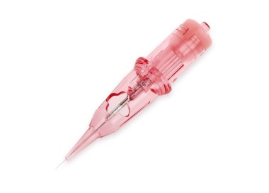 01 RL-FS (Round Liner - Tip Piatto - Attacco Saldato ) - Cartucce Kwadron OPTIMA - Aghi PMU - 20pz kwadron