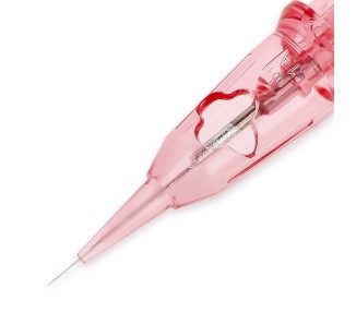 01 RL-FS (Round Liner - Tip Piatto - Attacco Saldato ) - Cartucce Kwadron OPTIMA - Aghi PMU - 20pz kwadron