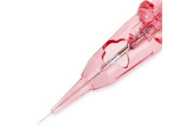 01 RL-FS (Round Liner - Tip Piatto - Attacco Saldato ) - Cartucce Kwadron OPTIMA - Aghi PMU - 20pz kwadron