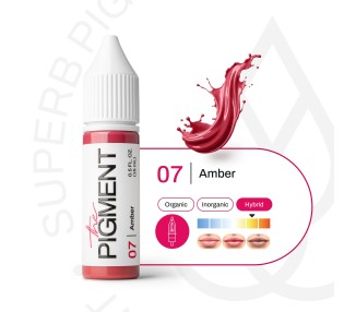 07 AMBRA - The Pigment - 15ml - Pigmento PMU REACH the pigment