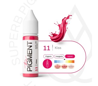11 KISS - The Pigment - 15ml - Pigmento PMU REACH the pigment