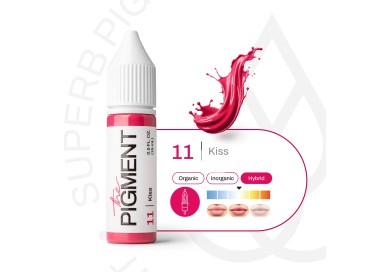 11 KISS - The Pigment - 15ml - Pigmento PMU REACH the pigment