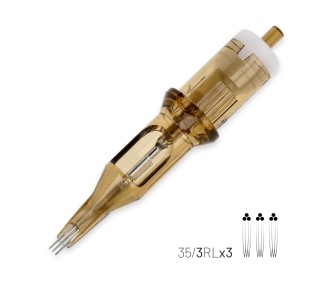 03 RL x 3 - Cartucce Kwadron - Aghi Tattoo - 20pz kwadron
