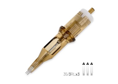 03 RL x 3 - Cartucce Kwadron - Aghi Tattoo - 20pz kwadron