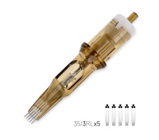 03 RL x 5 - Cartucce Kwadron - Aghi Tattoo - 20pz kwadron
