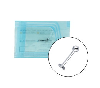 TT STERILE LABRET sfera 3mm - 1,6 mm