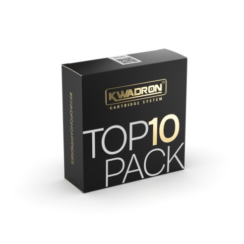TOP10 PACK Cartridges - Cartucce Kwadron - Aghi Tattoo - 10pz