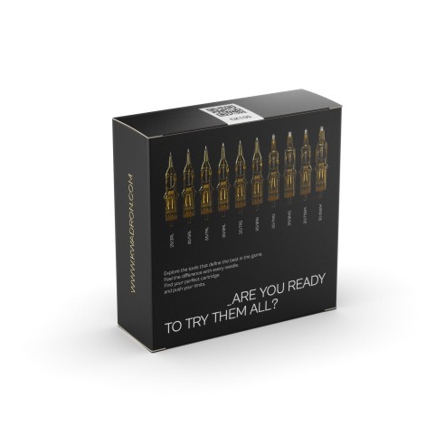 Kwadron TOP10 Pack - Cartucce Aghi Tattoo - 10 pz