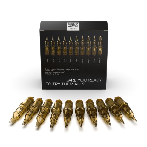 TOP10 PACK Cartridges - Cartucce Kwadron - Aghi Tattoo - 10pz