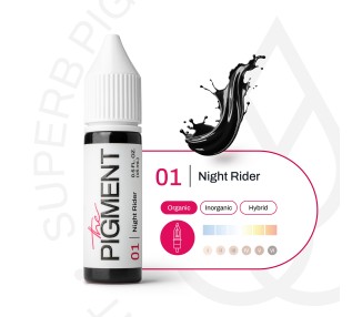 01 NIGHT RIDER - The Pigment - 15ml - Pigmento PMU REACH the pigment