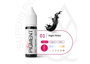 01 NIGHT RIDER - The Pigment - 15ml - Pigmento PMU REACH the pigment