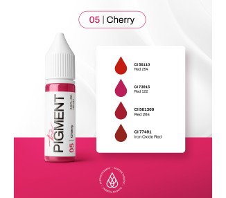 05 CHERRY - The Pigment - 15ml - Pigmento PMU REACH the pigment
