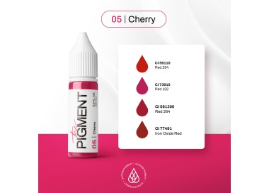 05 CHERRY - The Pigment - 15ml - Pigmento PMU REACH the pigment
