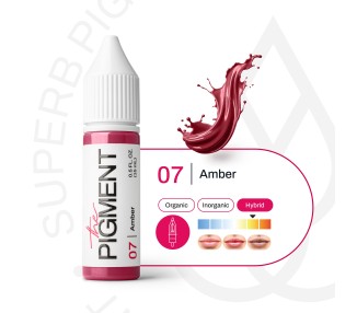 07 AMBER - The Pigment - 15ml - Pigmento PMU REACH the pigment