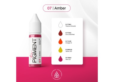 07 AMBER - The Pigment - 15ml - Pigmento PMU REACH the pigment