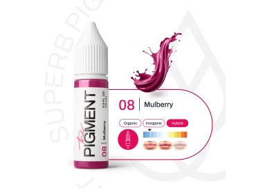 08 MULBERRY - The Pigment - 15ml - Pigmento PMU REACH the pigment