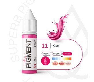 11 KISS - The Pigment - 15ml - Pigmento PMU REACH the pigment