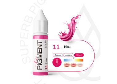 11 KISS - The Pigment - 15ml - Pigmento PMU REACH the pigment