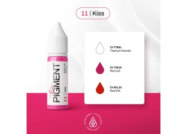 11 KISS - The Pigment - 15ml - Pigmento PMU REACH the pigment