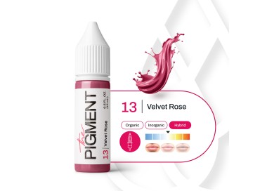 13 VELVET ROSE - The Pigment - 15ml - Pigmento PMU REACH the pigment