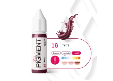 16 TERRA - The Pigment - 15ml - Pigmento PMU REACH the pigment