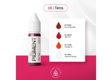 16 TERRA - The Pigment - 15ml - Pigmento PMU REACH the pigment