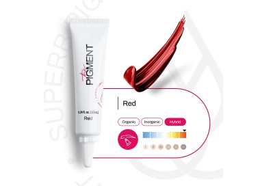 RED - BLACK Microblading - The Pigment - 10ml - Pigmento PMU REACH the pigment