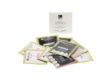 TESTER PACK Laminazione Coreana Ciglia e Sopracciglia - 12 Bustine Monodose - KALENTIN kalentin