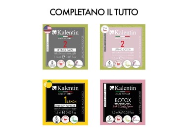 TESTER PACK Laminazione Coreana Ciglia e Sopracciglia - 12 Bustine Monodose - KALENTIN kalentin