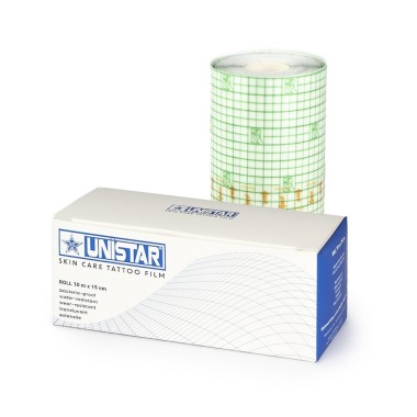 UNISTAR Tattoo Film - ROLL 10m x 15cm 2