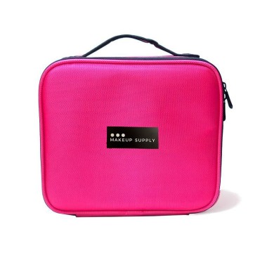 Valigetta Professionale in Tessuto Resistente Rosa - 25 x 22 x 10 cm