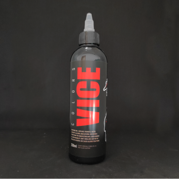 VICIOUS BLACK Vice Colors - Colore Tattoo per Pelle Sintetica