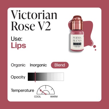 VICTORIAN ROSE V2 - Perma Blend Luxe - 15ml - Pigmento PMU REACH 2