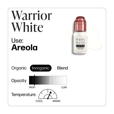 WARRIOR WHITE - Perma Blend Luxe - 15ml - Pigmento PMU REACH 2