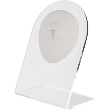 Espositore Anatomico Bianco per Piercing - Ombelico