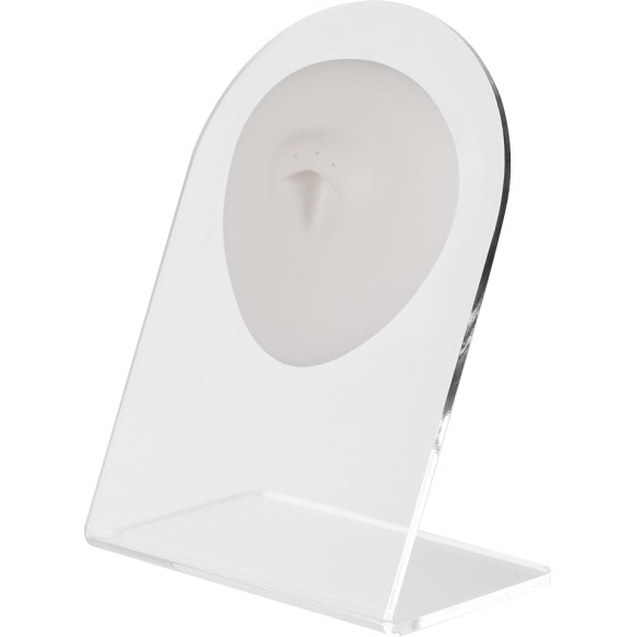 Espositore Anatomico Bianco per Piercing - Ombelico