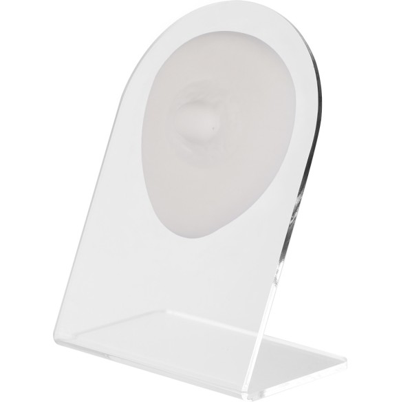 Espositore Anatomico Bianco per Piercing - Capezzolo Femminile