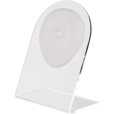 Espositore Anatomico Bianco per Piercing - Capezzolo Maschile