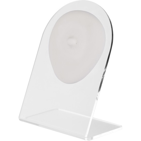 Espositore Anatomico Bianco per Piercing - Capezzolo Maschile