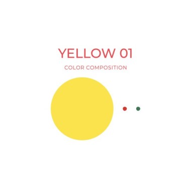 YELLOW 01 (Sopracciglia) - Artyst - 10ml - Correttore PMU REACH 2