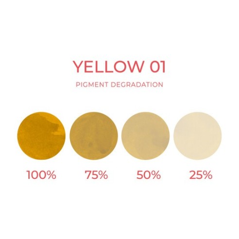 YELLOW 01 (Sopracciglia) - Artyst - 10ml - Correttore PMU REACH