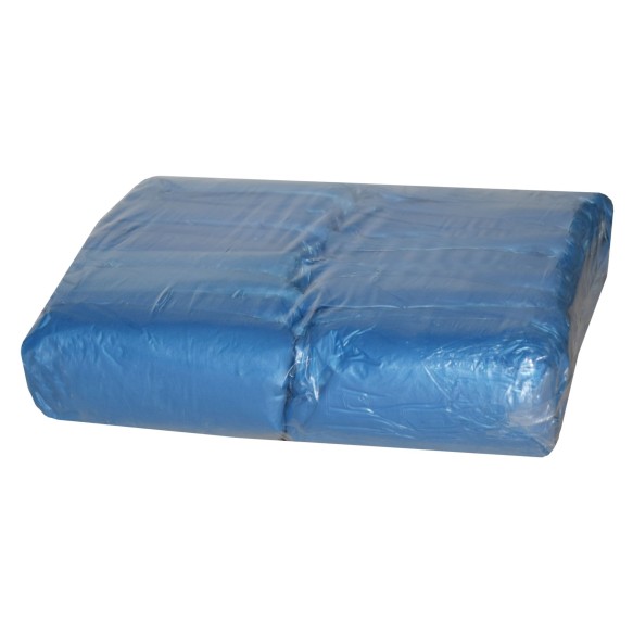 Copriscarpe Monouso in CPE - Blu o Nero - 100 pz