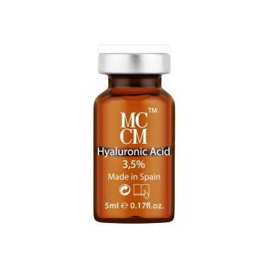 Acido Ialuronico 3,5% - USO TOPICO Rughe Profonde - MCCM - 5 fiale da 5ml