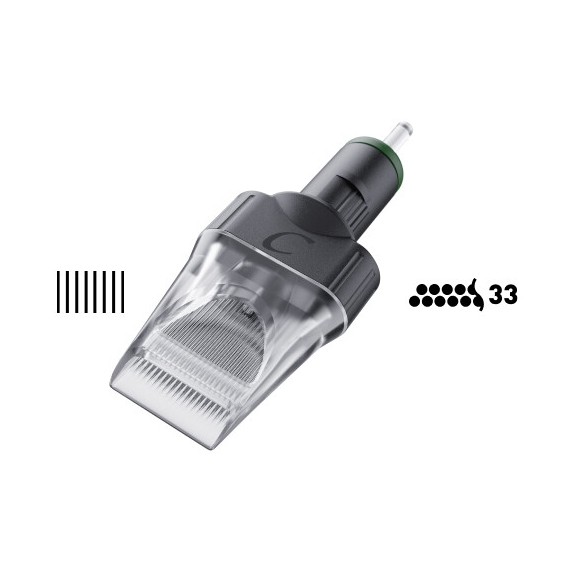 33 Magnum 0,40 mm - Cartucce Aghi Tattoo Cheyenne Safety - 10 pz