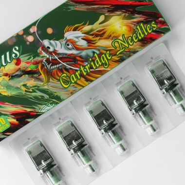 39 RM (Soft Magnum) 0,35 mm - Cartucce Aghi Tattoo Focus MegaMagnum - 10 pz